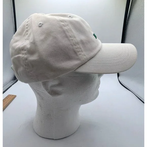 Rolex White Cotton Cap W Gold Crown Logo & The Quail 2019 Adj Strap Back Hat - Picture 7 of 7
